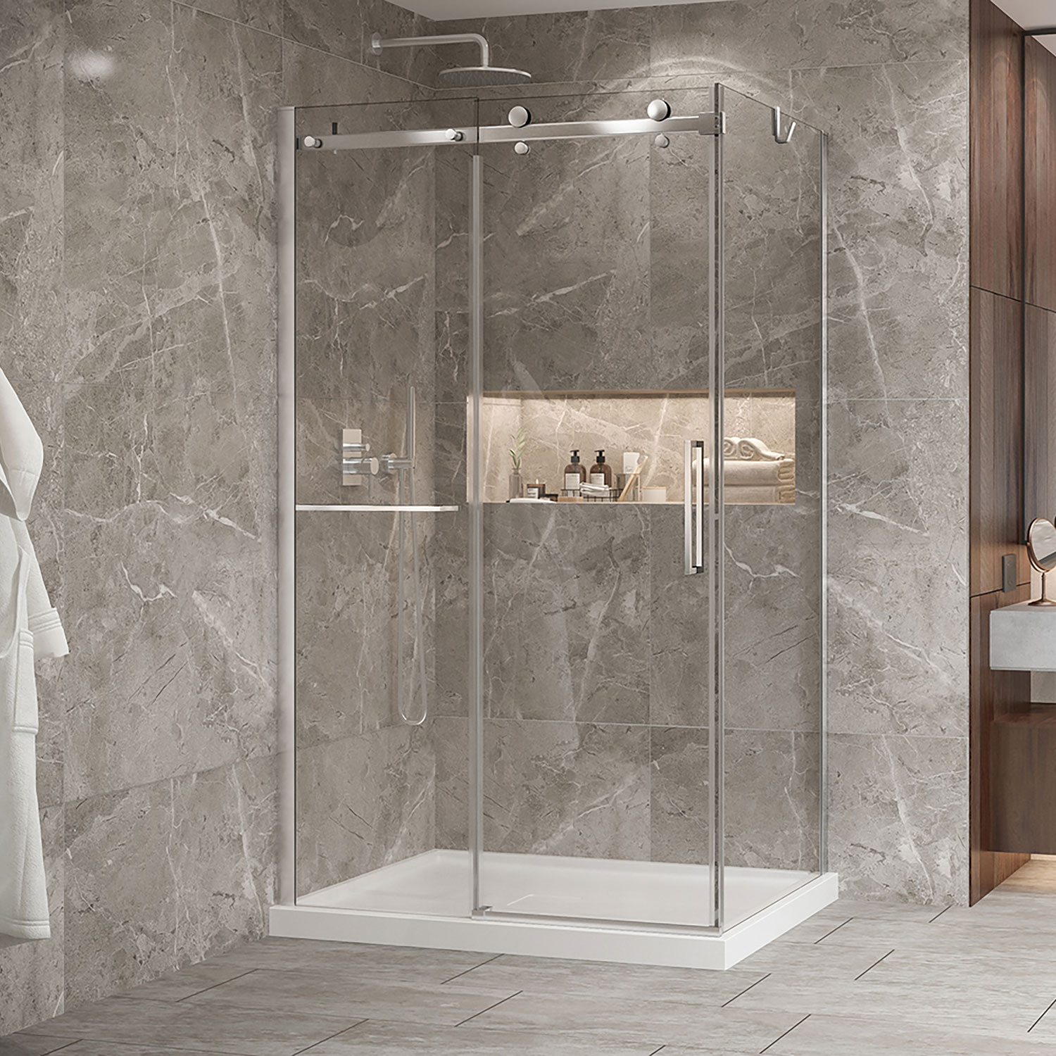 Shower door 48